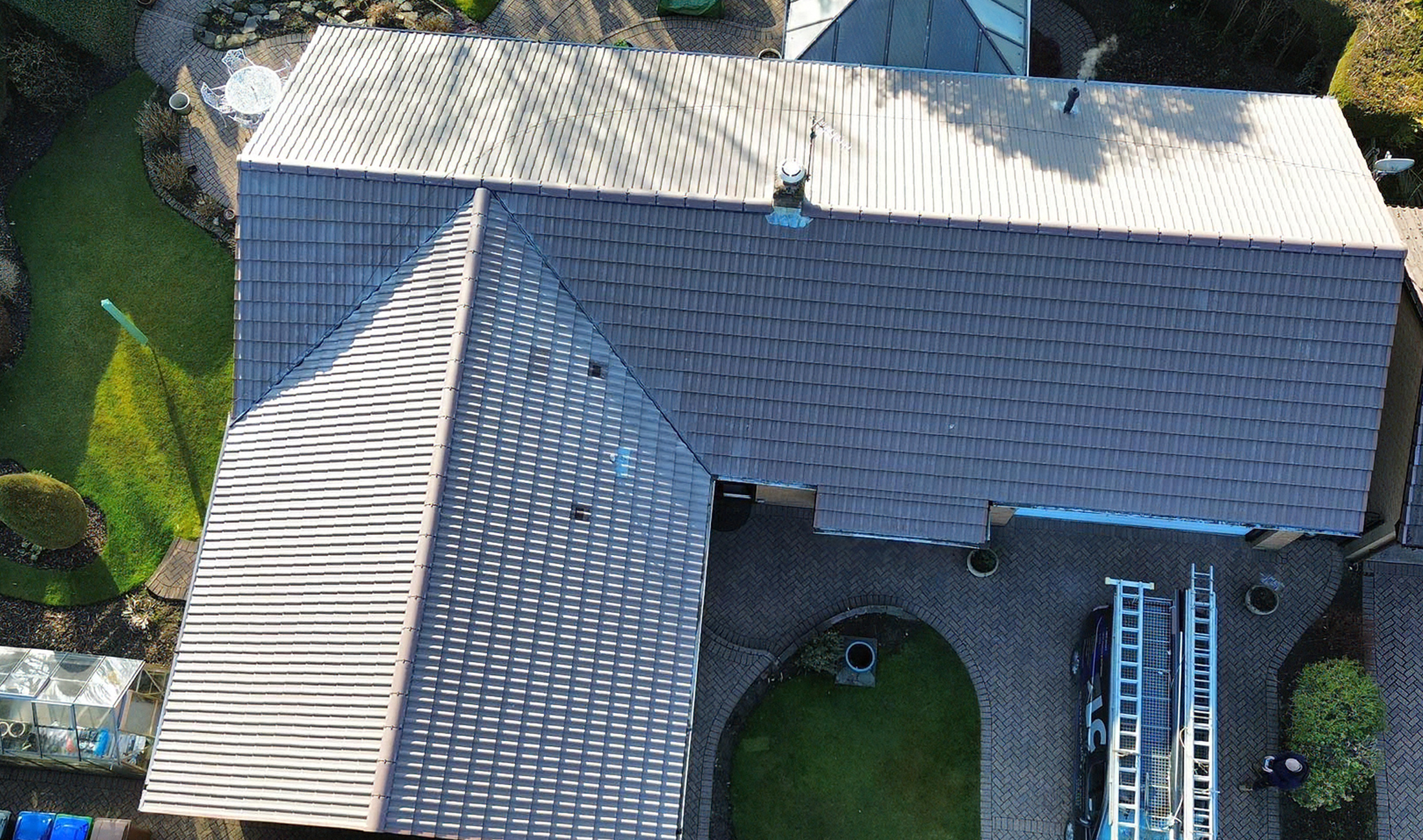 Roofing project detail